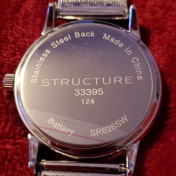 NEW IN BOX‎ Mens Stainless Steel Structure 333965 Watch Mesh Band - Picture 2 of 8